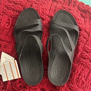 Crocs Women's Black Sandals